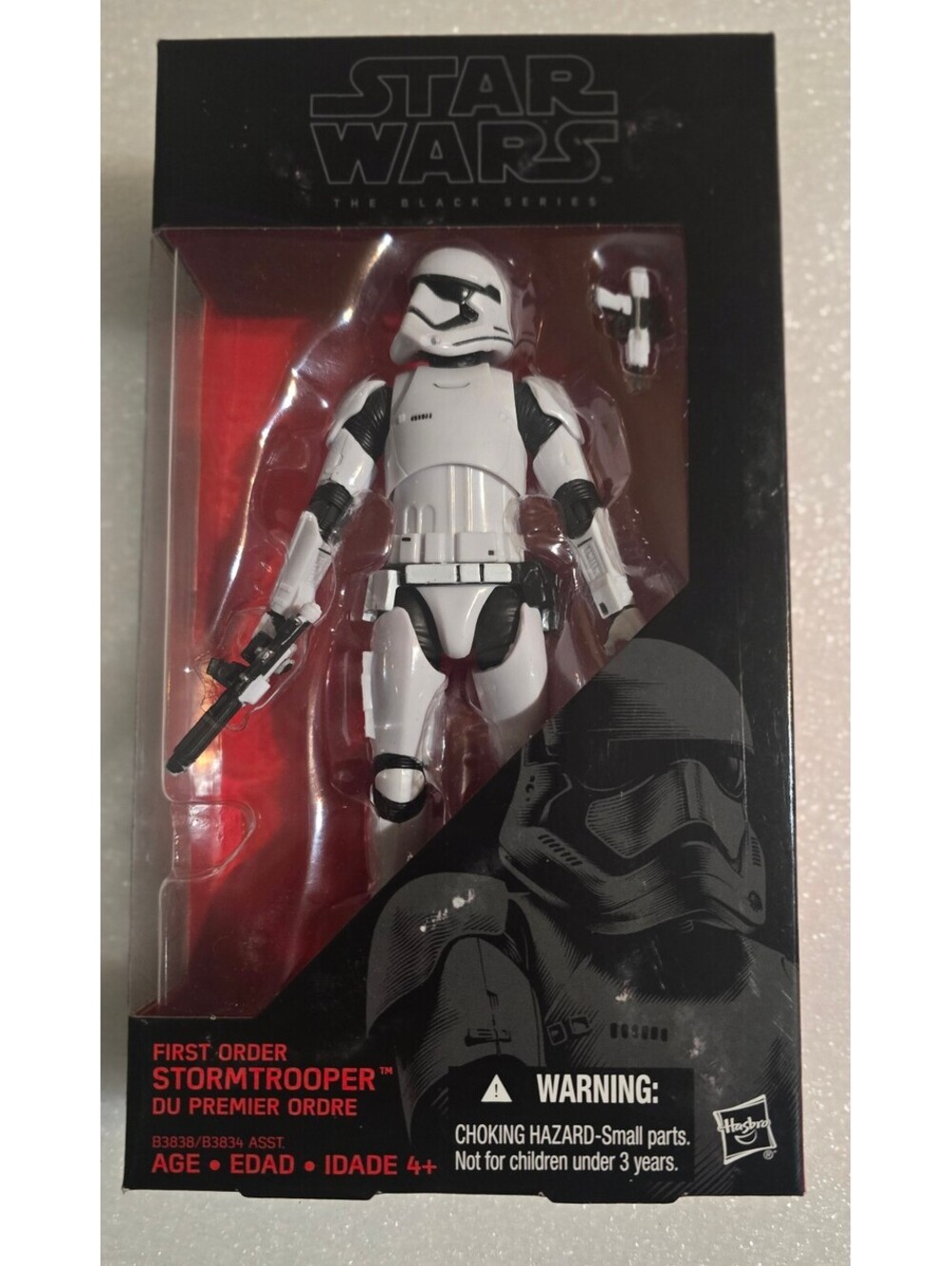 Hasbro Star Wars Black Series 6” First Order Stormtrooper #04 Sealed